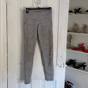Gray leggings